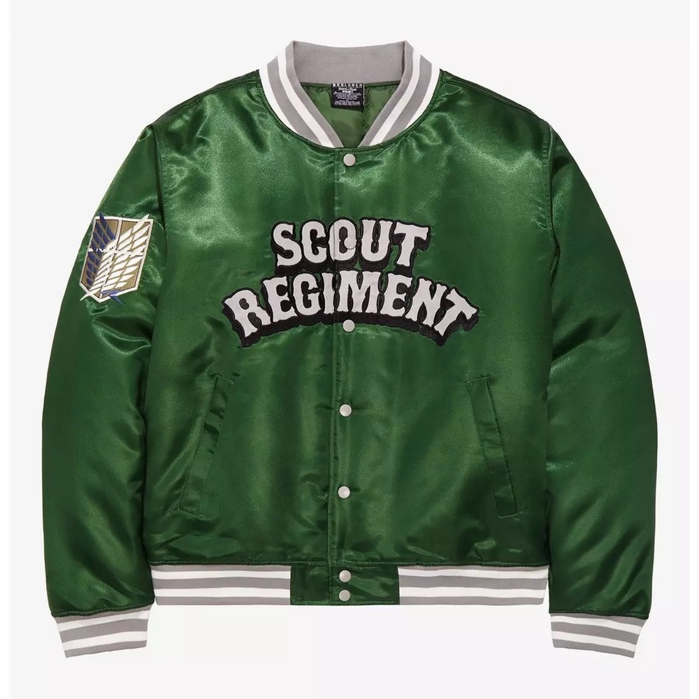 BoxLunch Attack on Titan Scout Regiment Bomber Jacket